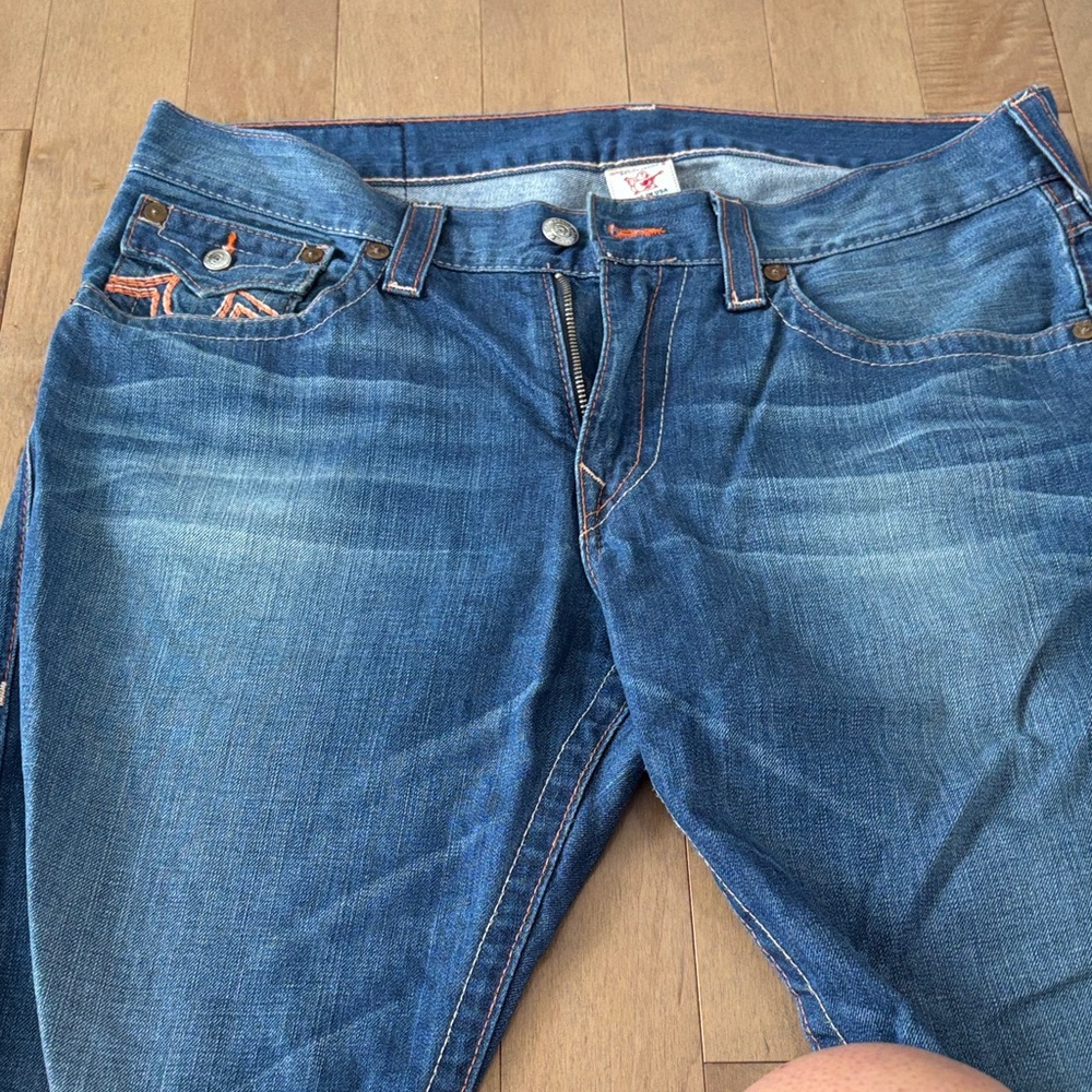True Religion Relaxed Fit Boot cut Blue Jeans